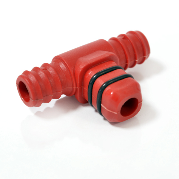 HRT01 to 22mm square pipe T connector