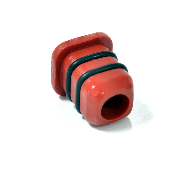End stopper for 22mm square pipe