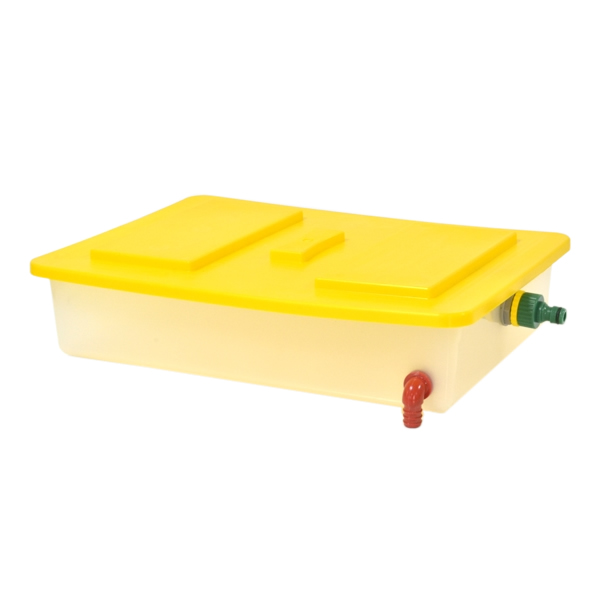 Water tank with float valve, 8l Inkubatori.lv