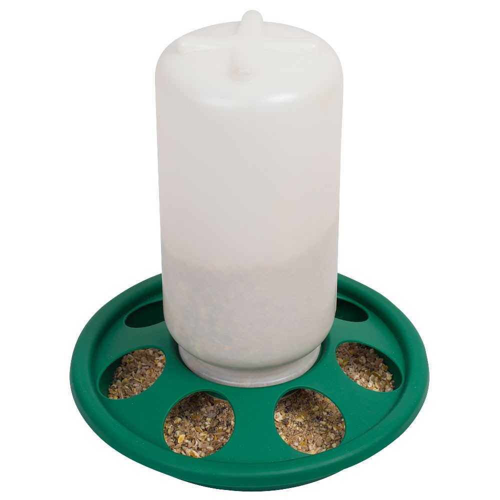 Chick feeder 1kg with screw connection