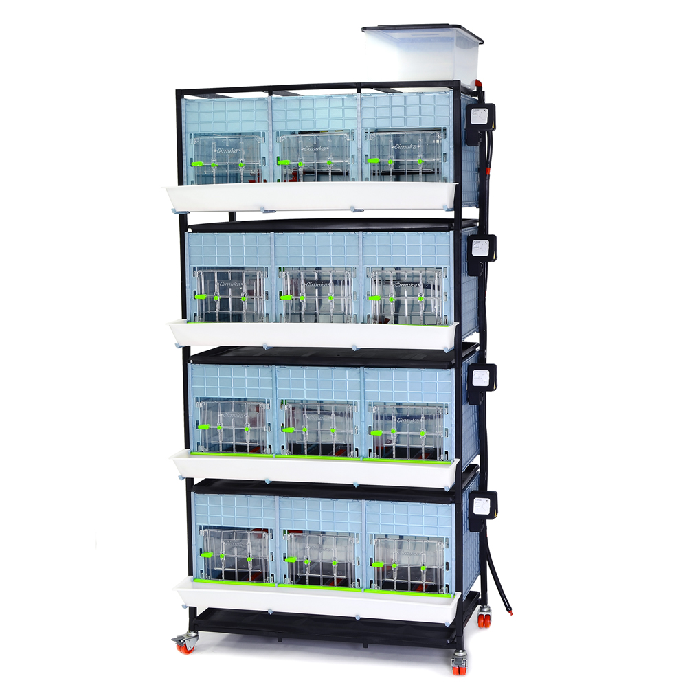 Elevated brooder Comfortplast 40cm - 4 TIERS