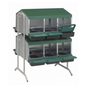 Laying nest battery | 2 floors | 12 nests