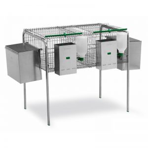 Rabbit cage 2 nests. Model Júcar