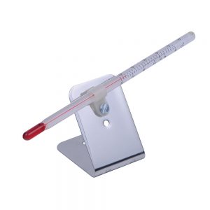 Incubation thermometre with holder
