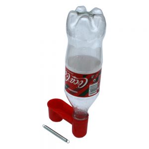 Cage PET bottle drinker