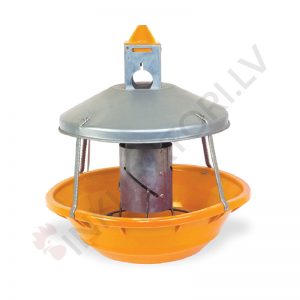 Automatic feeding line pan - for turkeys