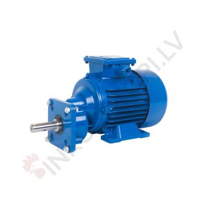Feeding line motor with reductor