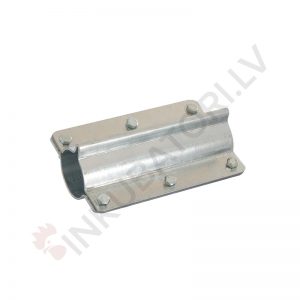 Feeding pipe connection clamp