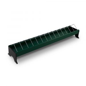 Pullet trough, 75cm, metal grill