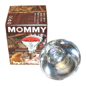 Infrared heat bulb MOMMY, 100W, clear