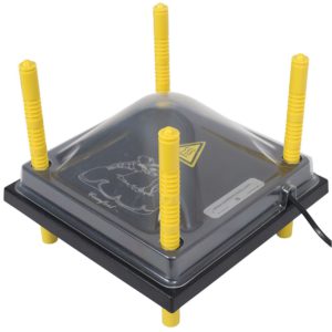 Cover for heating plate 25, clear plastic
