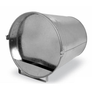 Galvanised Lying Bucket Drinker, 7 litre