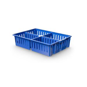 Chick transport box - 4 compartments