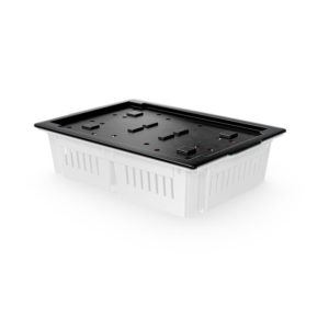 2 compartment chick box cover