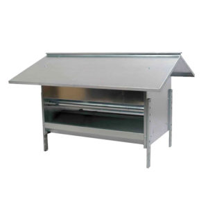 Galvanized feeder XL, 100L