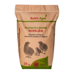 Complete Feed for quails, 10kg