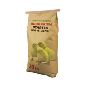 Complete Feed for broilers STARTER, 20kg