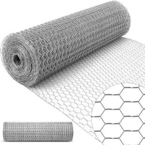 Vistu žogs, HEX 25, 0.5m x 10m; Ø 0.7mm, cinkots