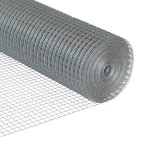 Metināts siets, 1.0m x 25m, 13x13mm, Ø0.9, cinkots
