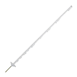 Elektriskā gana miets, plastmasas, 154/133cm, balts, divpusējs