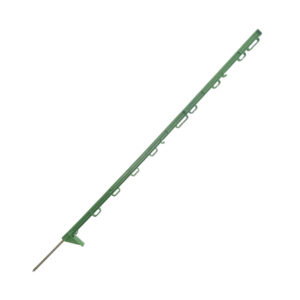 Elektriskā gana miets, plastmasas, 102/90cm, zaļš, vienpusējs