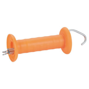 Vārtu rokturis, liels, oranžs