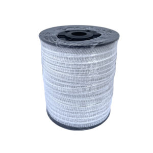 Elektriskā gana lente, 20mm x 200m, balta, 9Ω