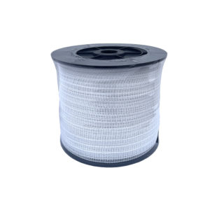 Elektriskā gana lente, 10mm x 200m, balta, 11Ω