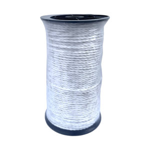 Elektriskā gana virve, 6mm x 200m, balta, 3,6Ω