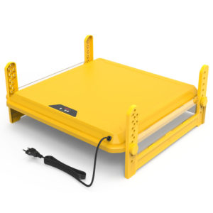 Heating plate, highly adjustable, 60x40cm