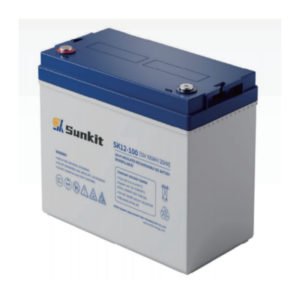Deep cycle gel battery, 12V, 100AH